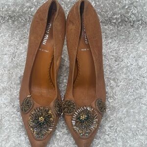 Miu Miu embellished Heels